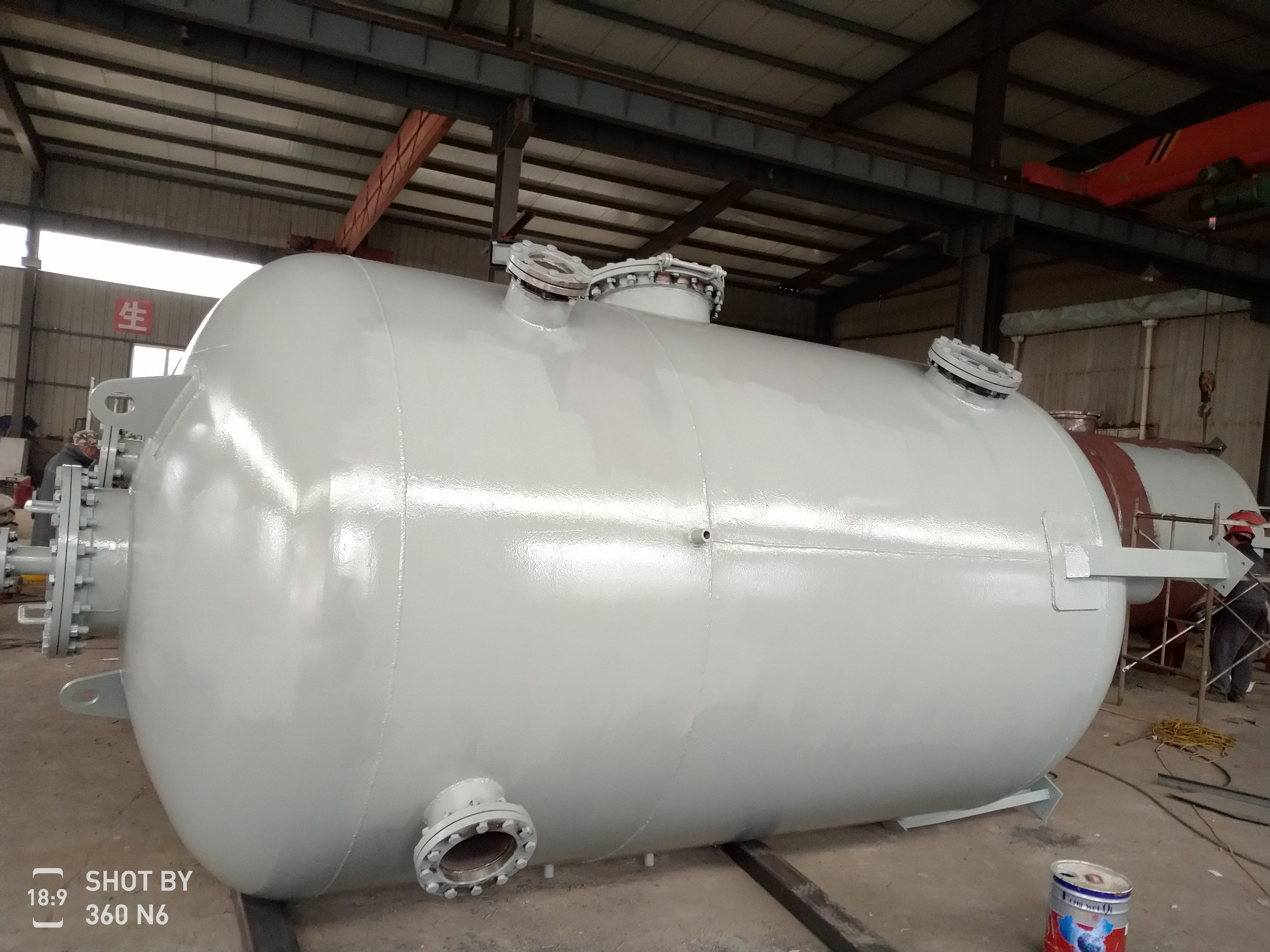 阜平热力除氧器和给水加热器的对比